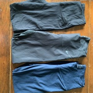 Lot of Nike high waisted leggings M